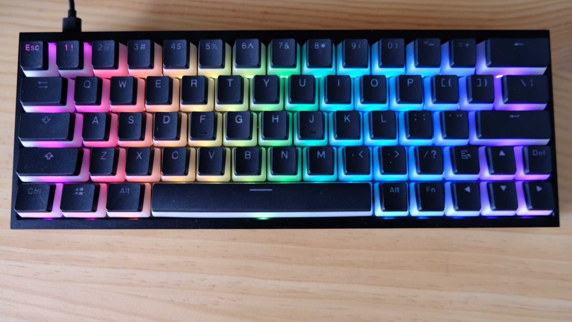 Teclado Mecanico RGB custom/feito á mão