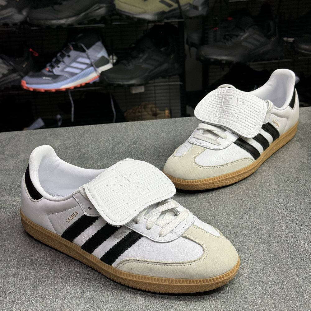 Білі кросівки шкіра Adidas Samba IG4279 ОРИГІНАЛ 100% 42 р
