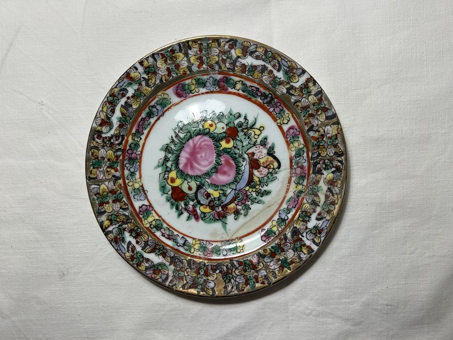 Prato decorativo - Pintado à mão Macau