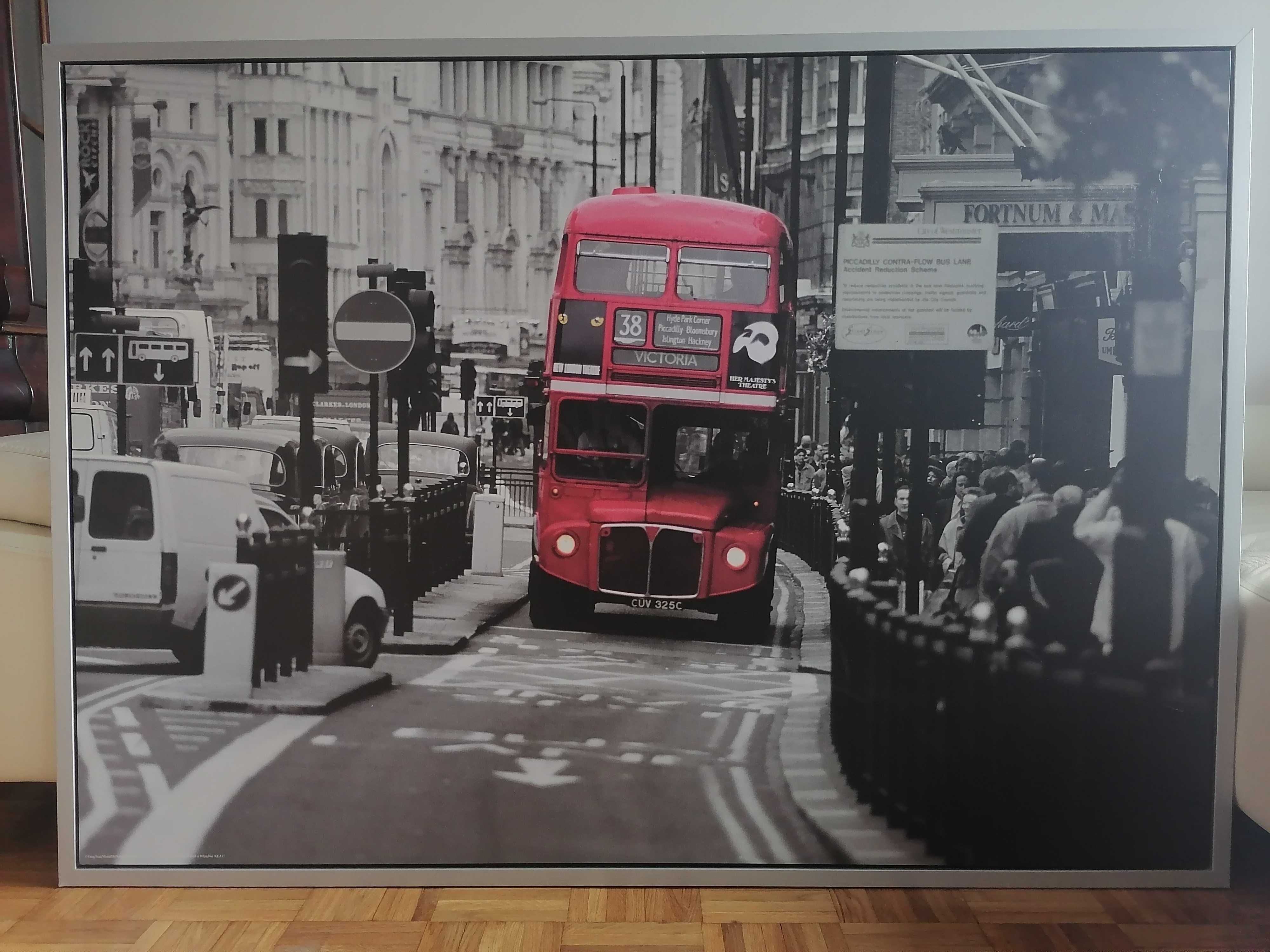 Obraz 140x100 Bus London ogromny ikea