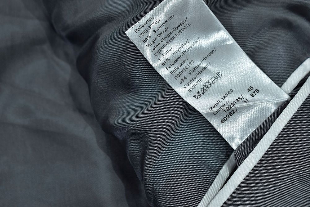 Digel Marynarka Męska W Kratkę1 Wool Polyester 25,5 / L