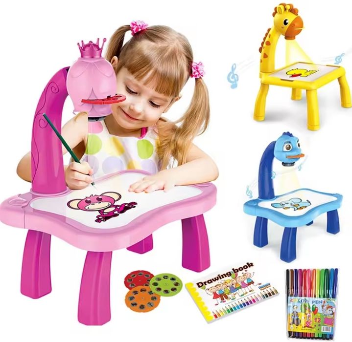 Детский стол проектор для рисования с подсветкой Projector Painting