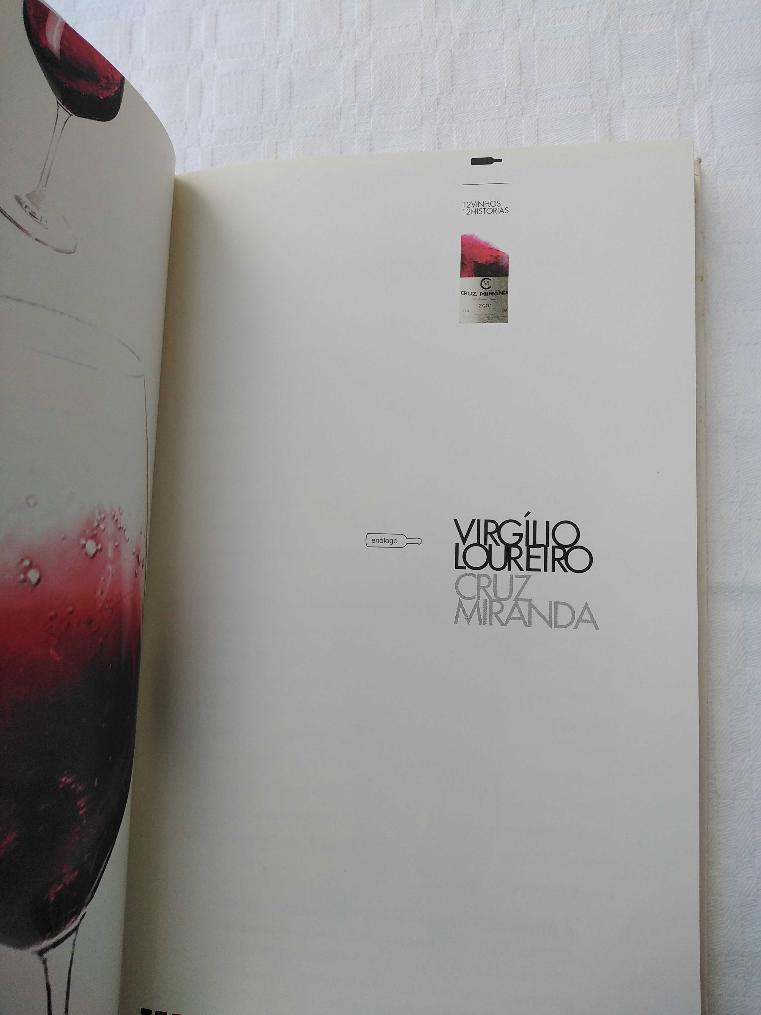 Livro 12 vinhos, 12 histórias.