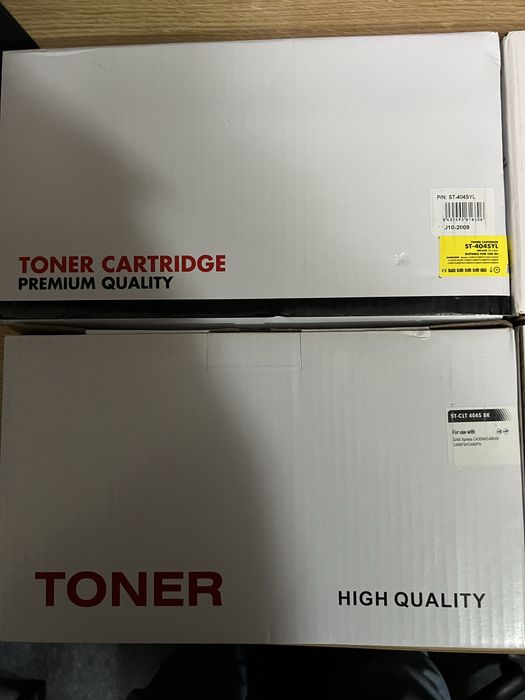 4 Toners Compativeis Samsung 404S Preto + Cor - Novo