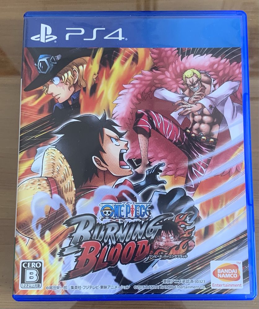 One Piece burning blood PS4