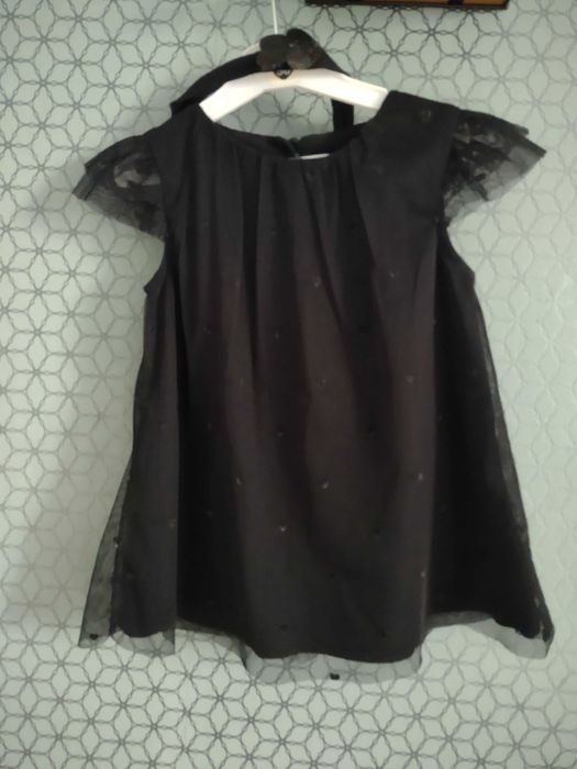 Wizytowa sukieneczka dla dziewczynki 9 miesięcy