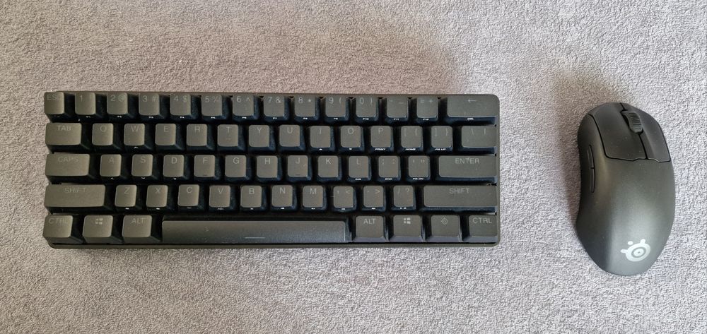 Klawiatura steelseries apex pro mini i myszka prime mini