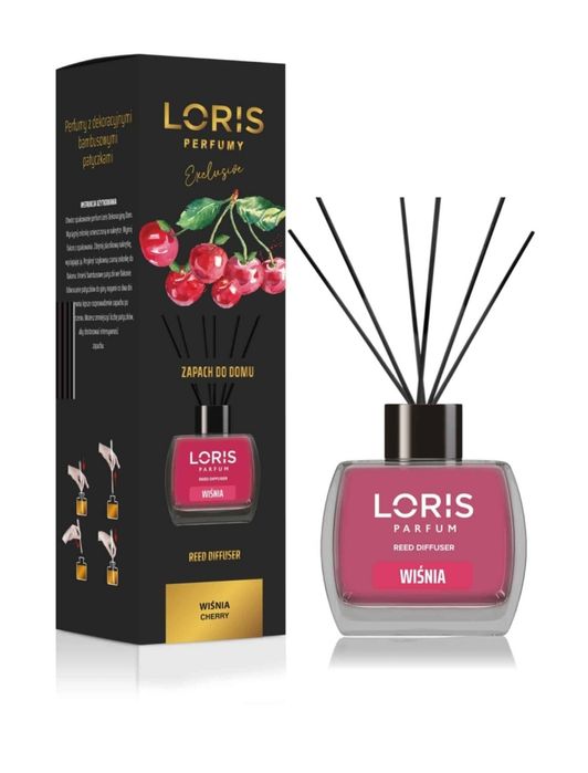 Loris zapach Wiśnia - patyczki , dyfuzor.