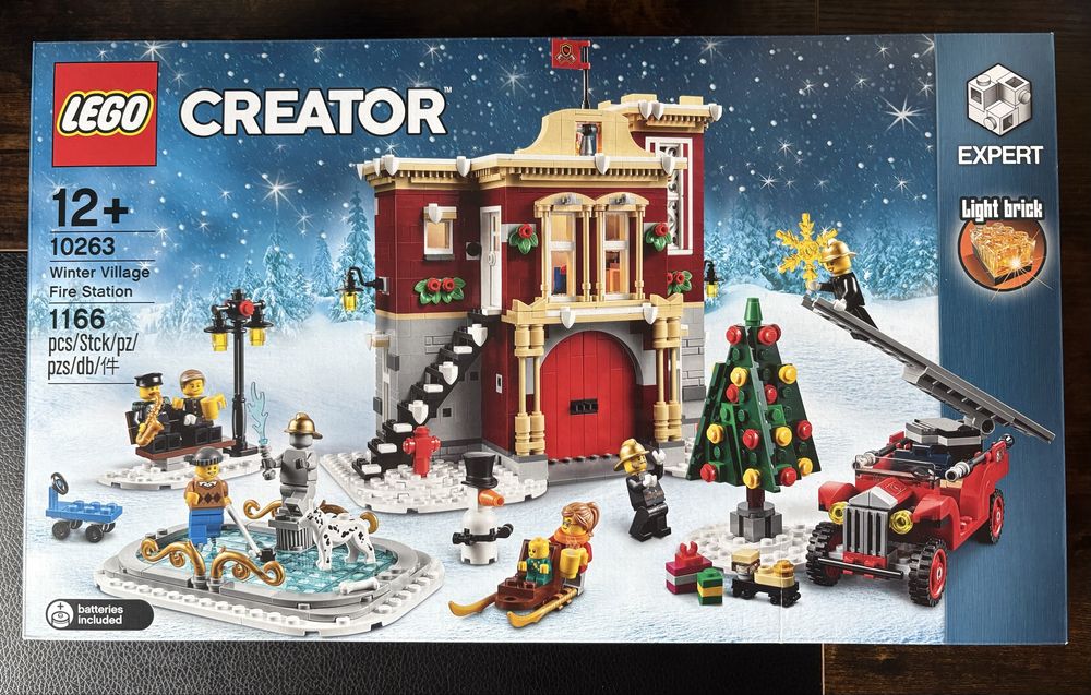 LEGO 10263 Creator Expert - Remiza strażacka w zimowej wiosce