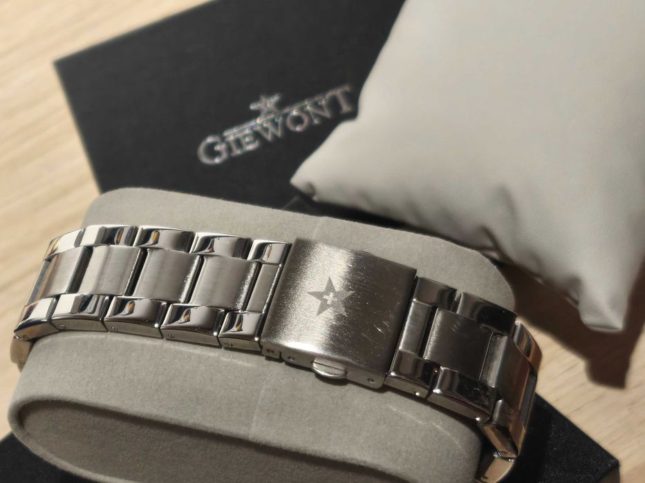 Piękny elegancki zegarek GIEWONT do garnituru i na co dzień ORYGINAŁ