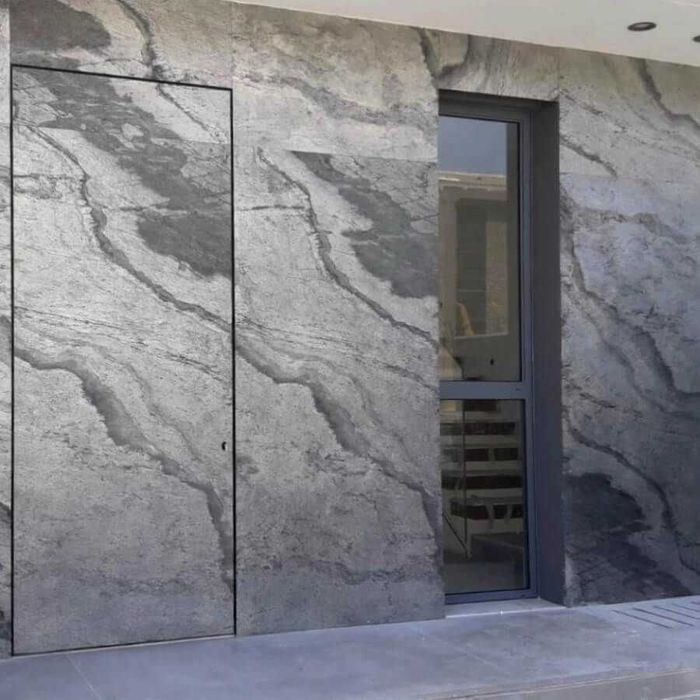 Fornir Kamienny Silver Shine tapeta 305x122x0,2  122x61 kamień w rolce