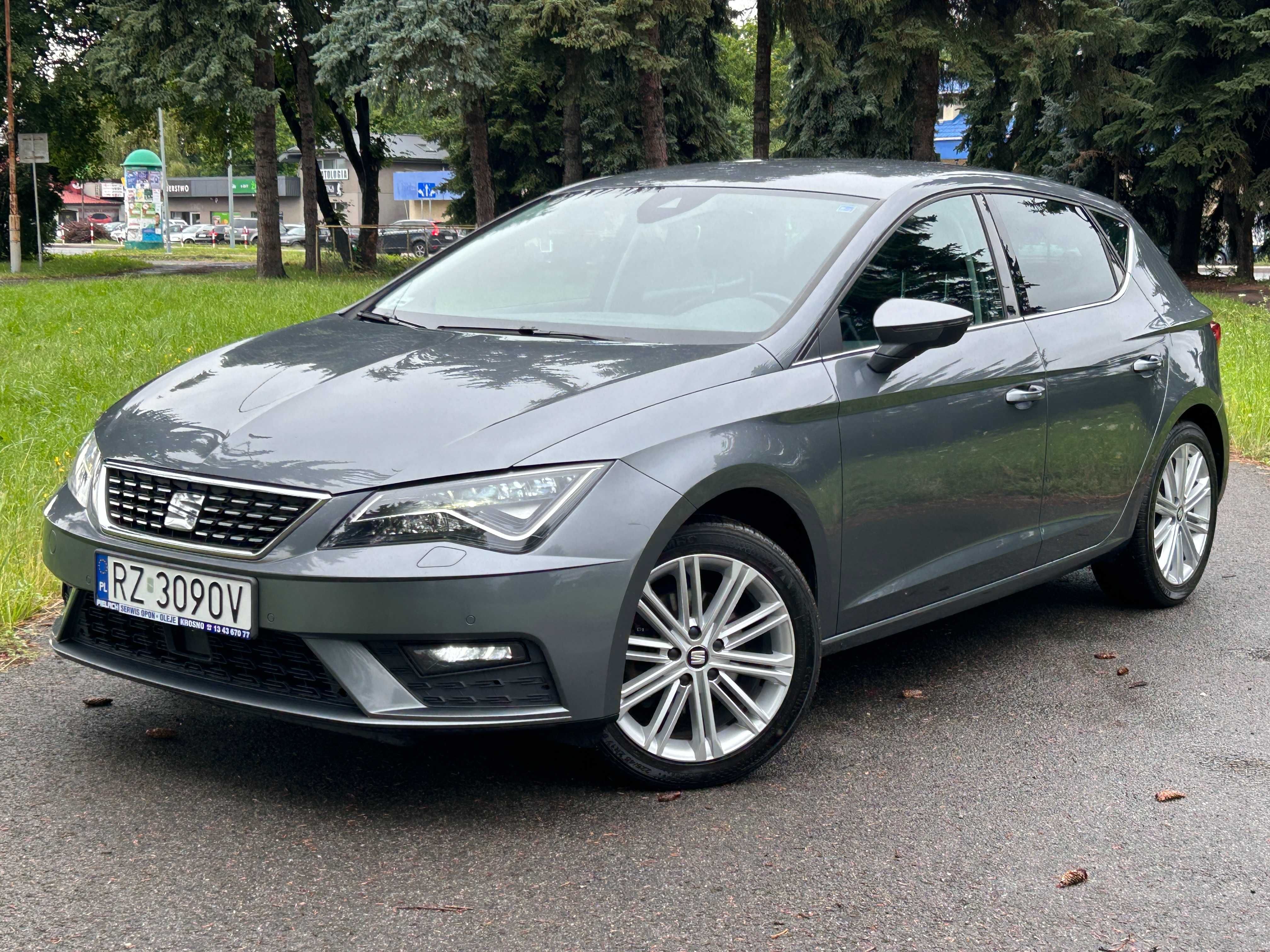 Seat Leon*Polski Salon*Pierwszy Właściciel*xcellence*Skóra*Duży Ekran*