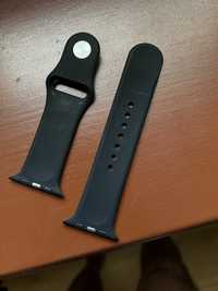 Pasek Apple Watch 44 mm nowy, czarny, matowy