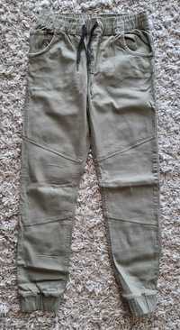 Damskie spodnie joggery YIGGA r.S khaki