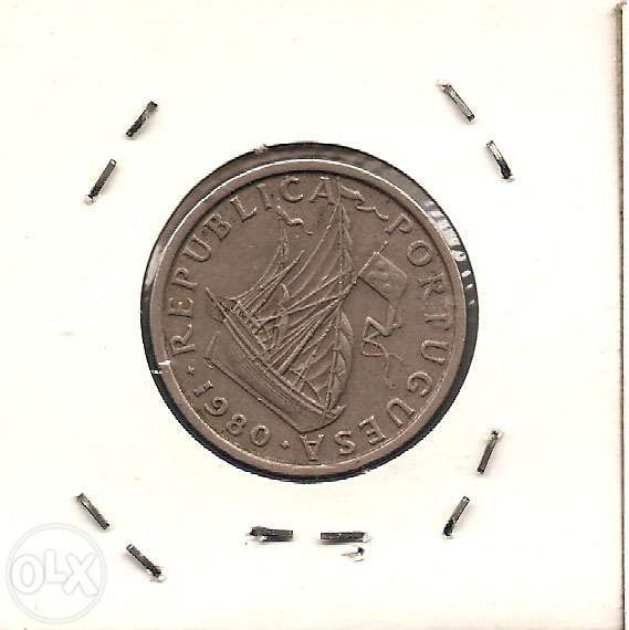 5 Escudos – 1980 e 1983  - 2 Moedas