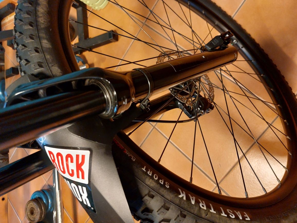 Rower górski mtb orbea laufey xl deore męski młodzieżowy Alu rock shox
