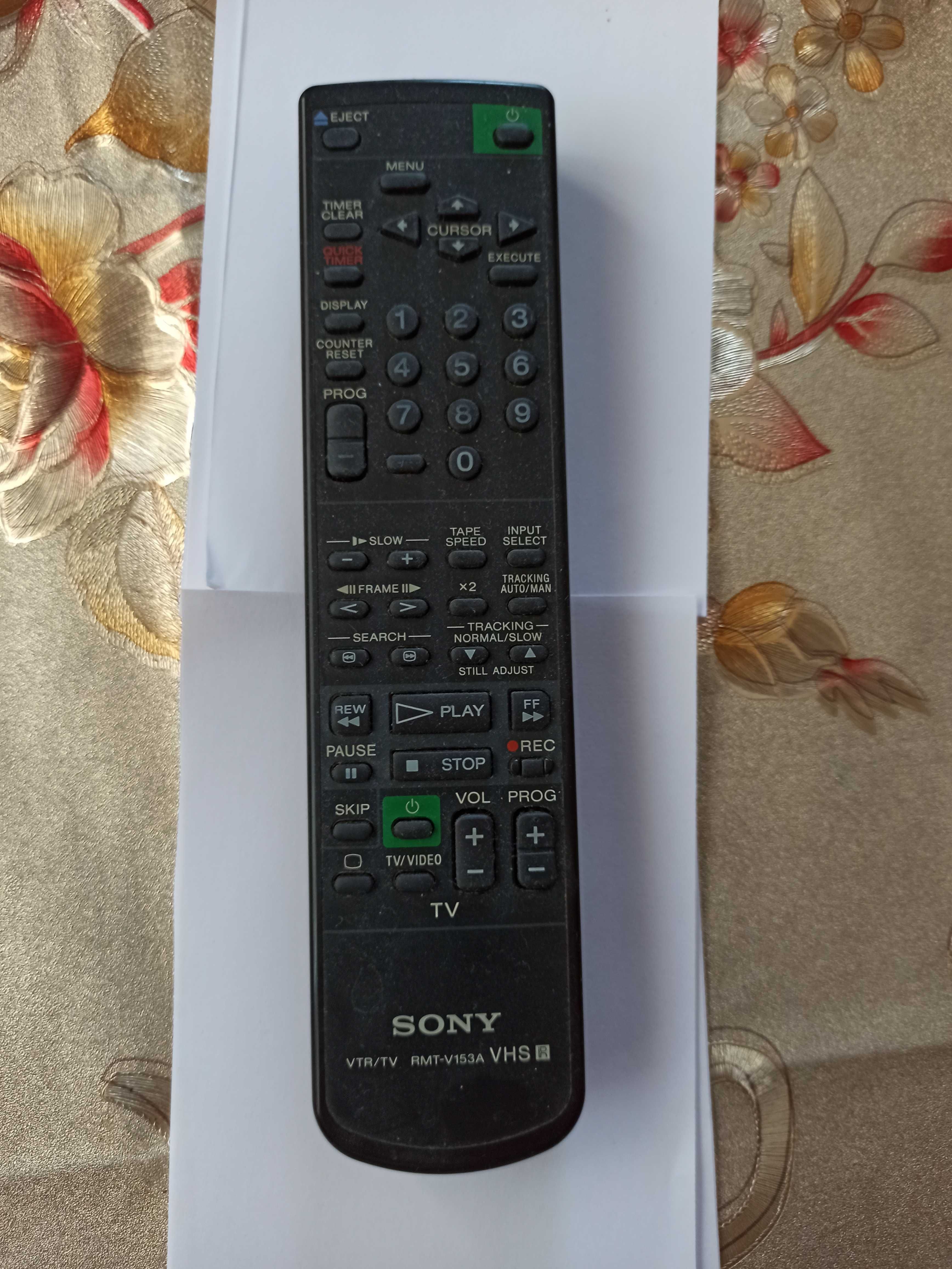 Пульт ДУ SONY vtr/tv RMT- V153A для видеомагнитофона и ТВ