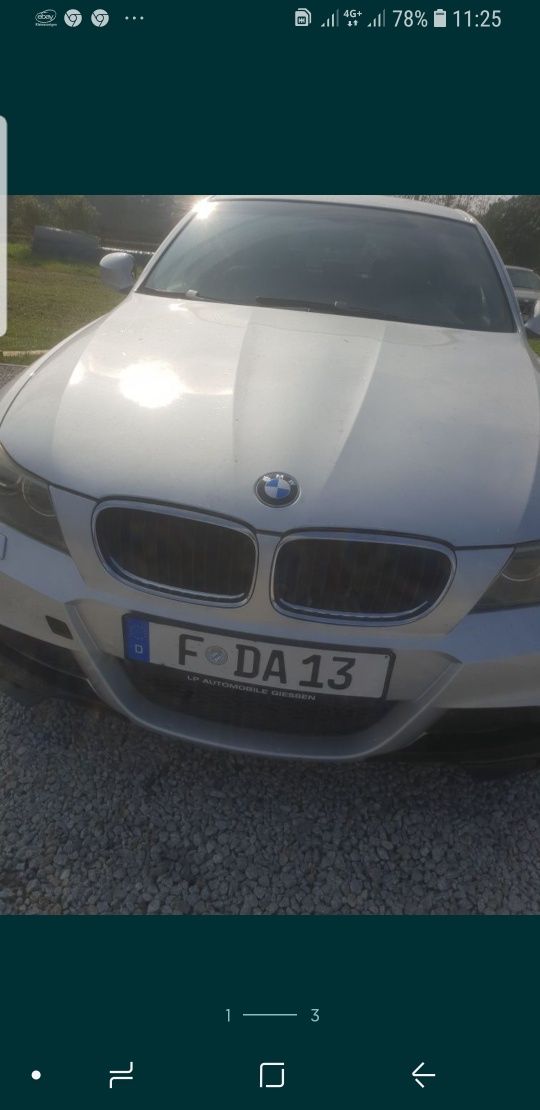 Grill Nerki Atrapa BMW E90 E90 LCI LIFT Oryginal jak nowe