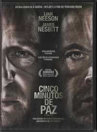 Dvd Cinco Minutos de Paz - thriller - Liam Neeson - extras