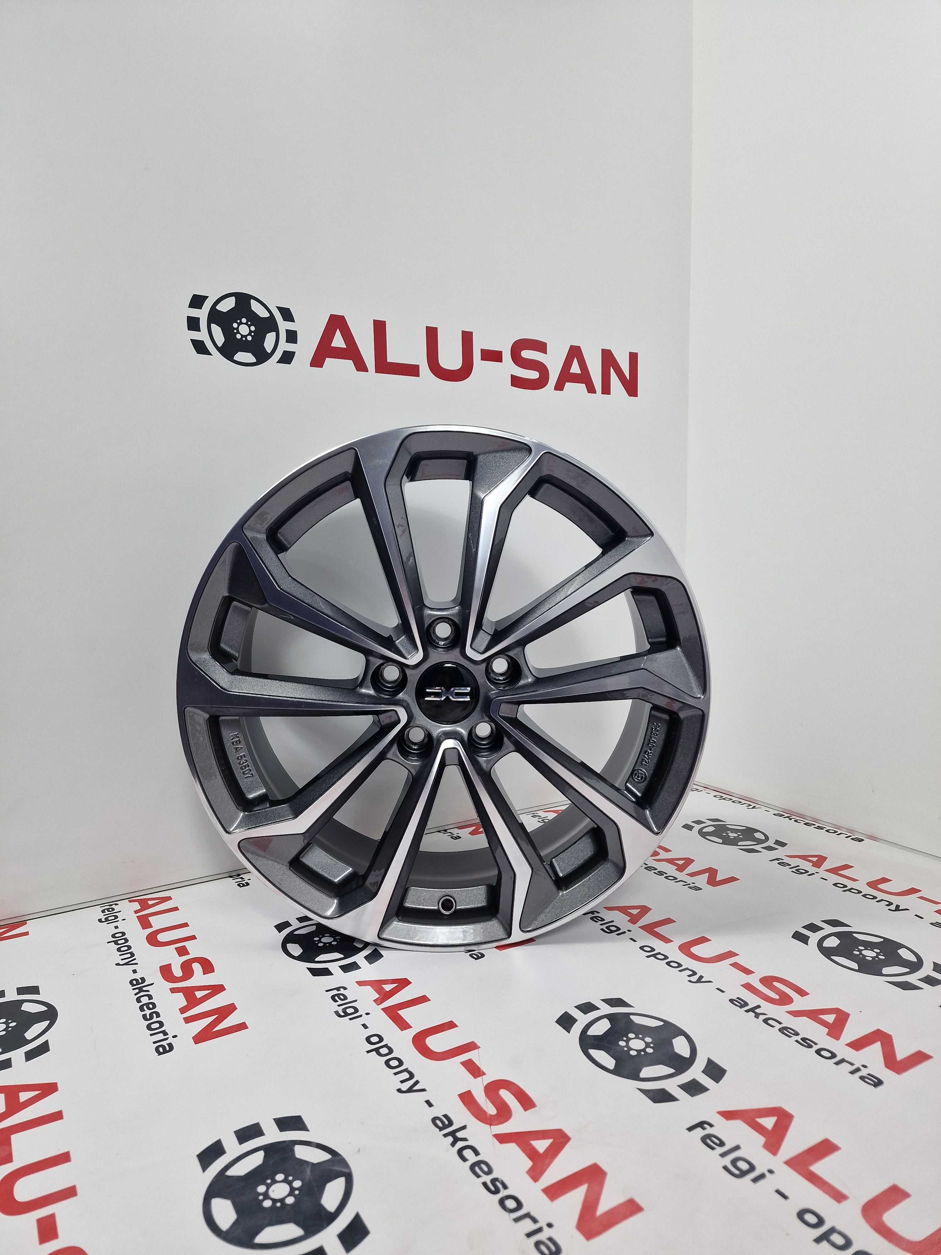 NOWE alufelgi DACIA 18" 5x114,3 Duster I Duster 2 - Grafit-Pol