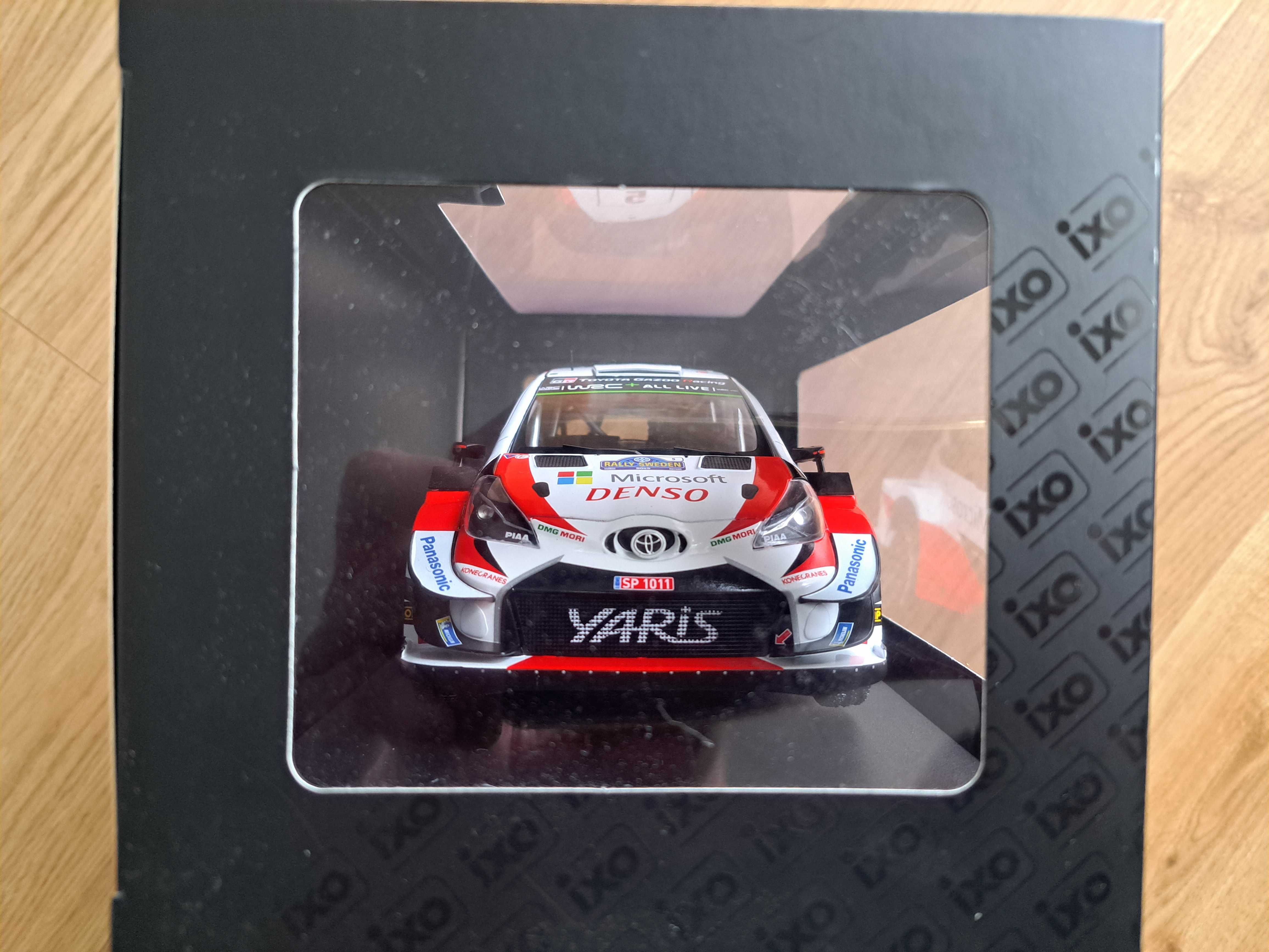 Toyota Yaris WRC #5 Rally Sweden 2019 / IXO Models 1:18