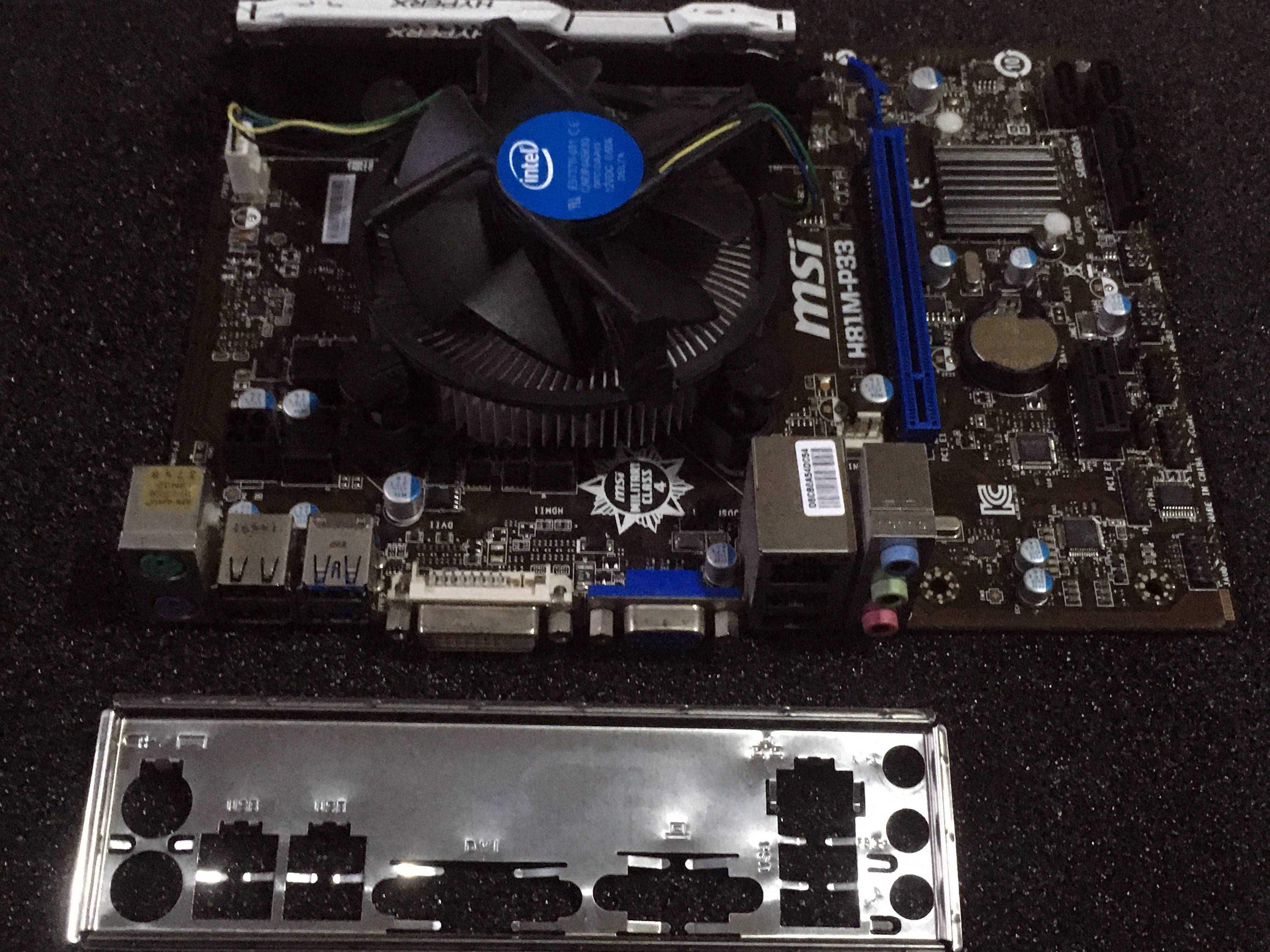 Motherboard MSI H81M-P33 (MS-7817 ; LGA1150 ; DDR3)