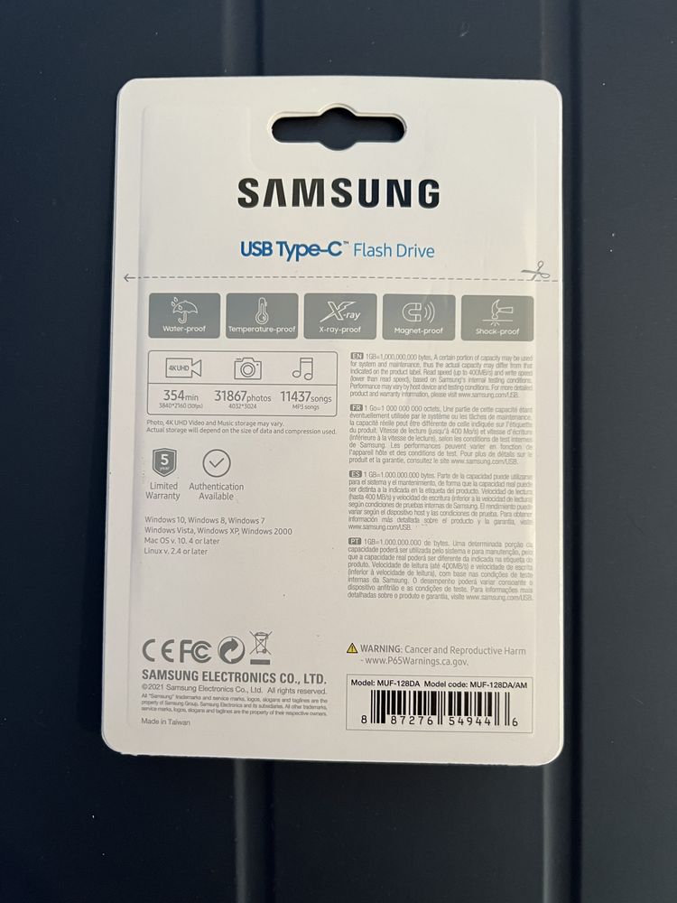 Samsung USB Type-C 400MB/s MUF-128DA/AM