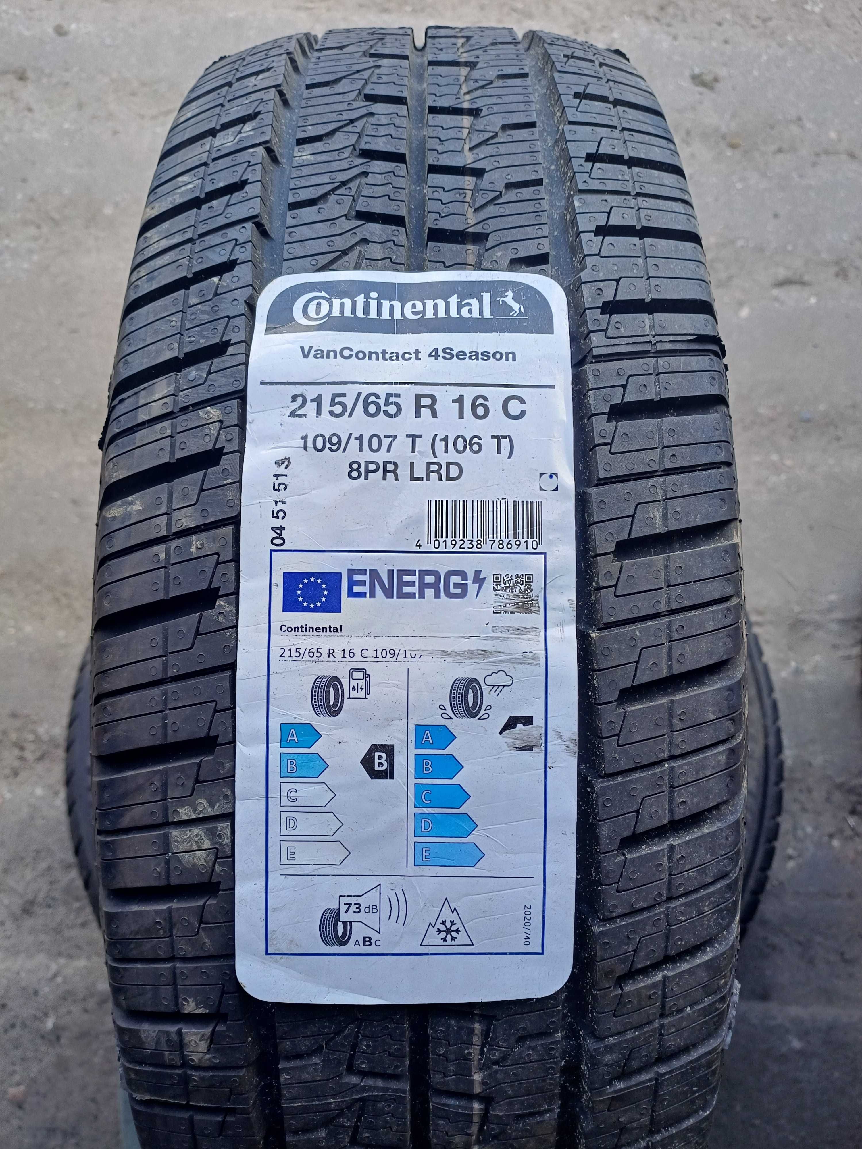 Continental Vancontact 4Seasons 215/65 R16C 109/107T 2022r