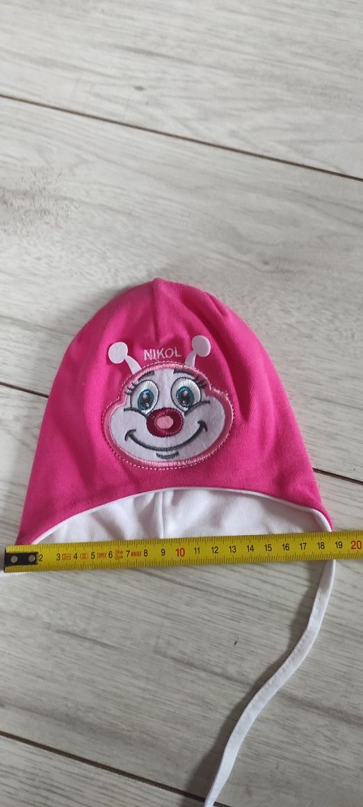 Czapka niemowlęca jesienna