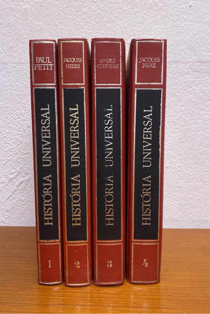 História Universal (4 vol) - Edições Ática (1976)