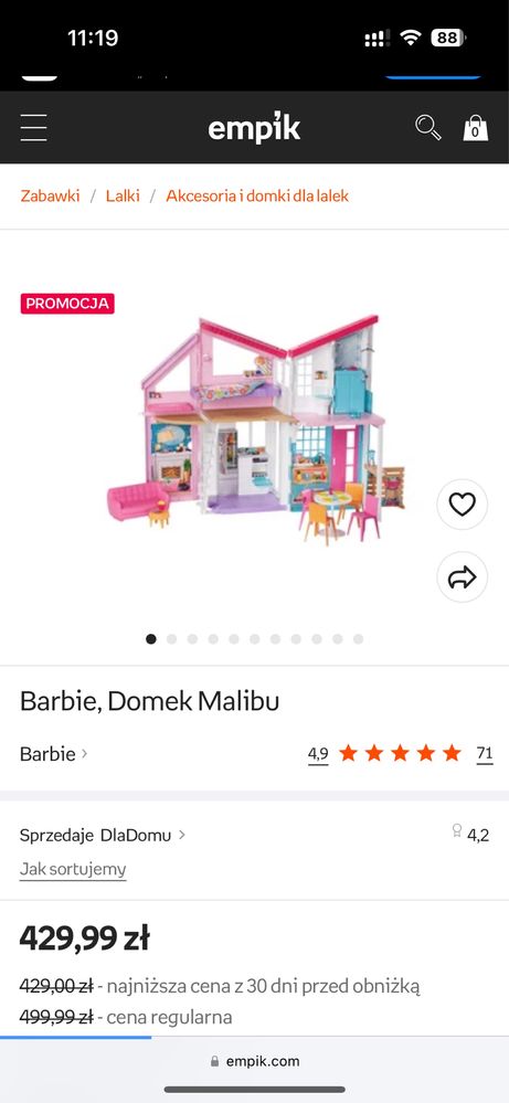 Barbie, Domek Malibu