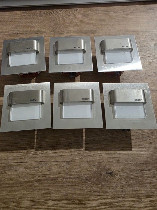 Światła schodowe 6szt