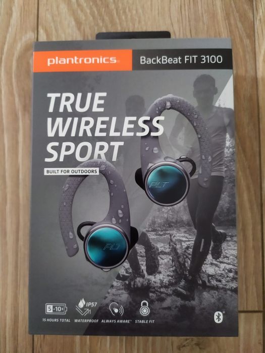 Słuchawki douszne bezprzewodowe Plantronics BackBeat FIT 3100 NOWE