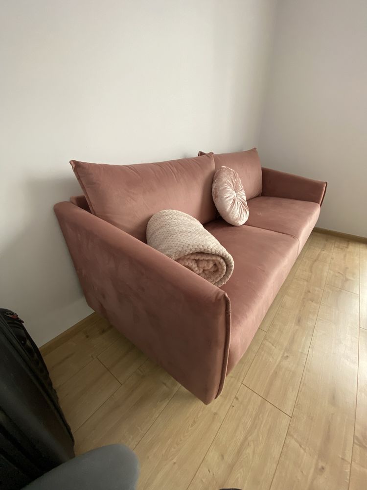 Sofa 3 osobowa welurowa