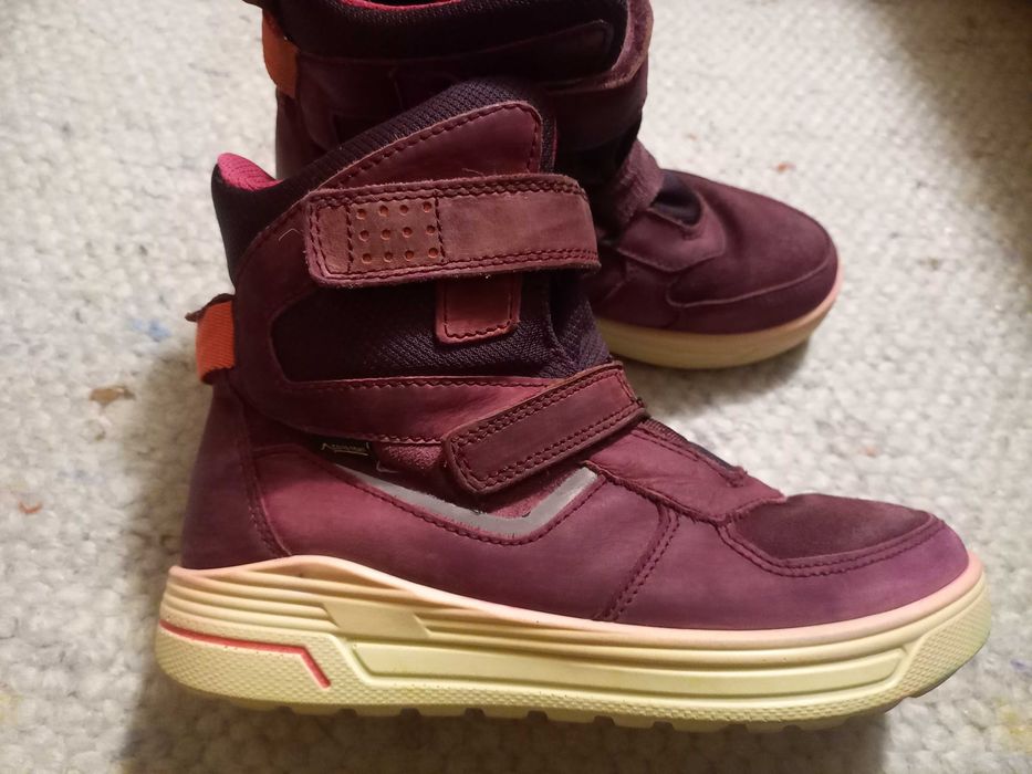 Зимние ботинки ecco urban snowboarder gore-tex размер 35.