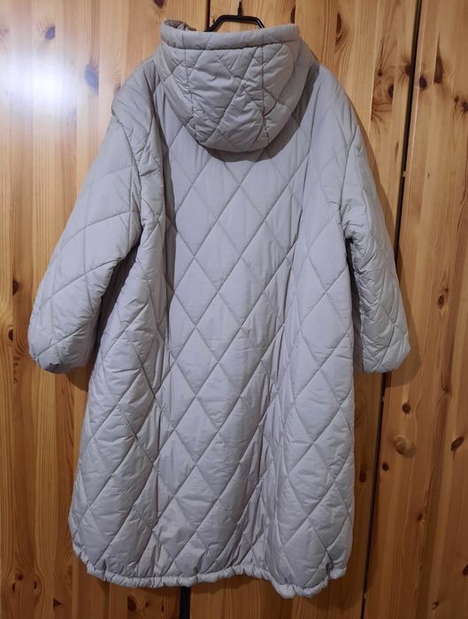 Стьобане пальто куртка пуховик Zara