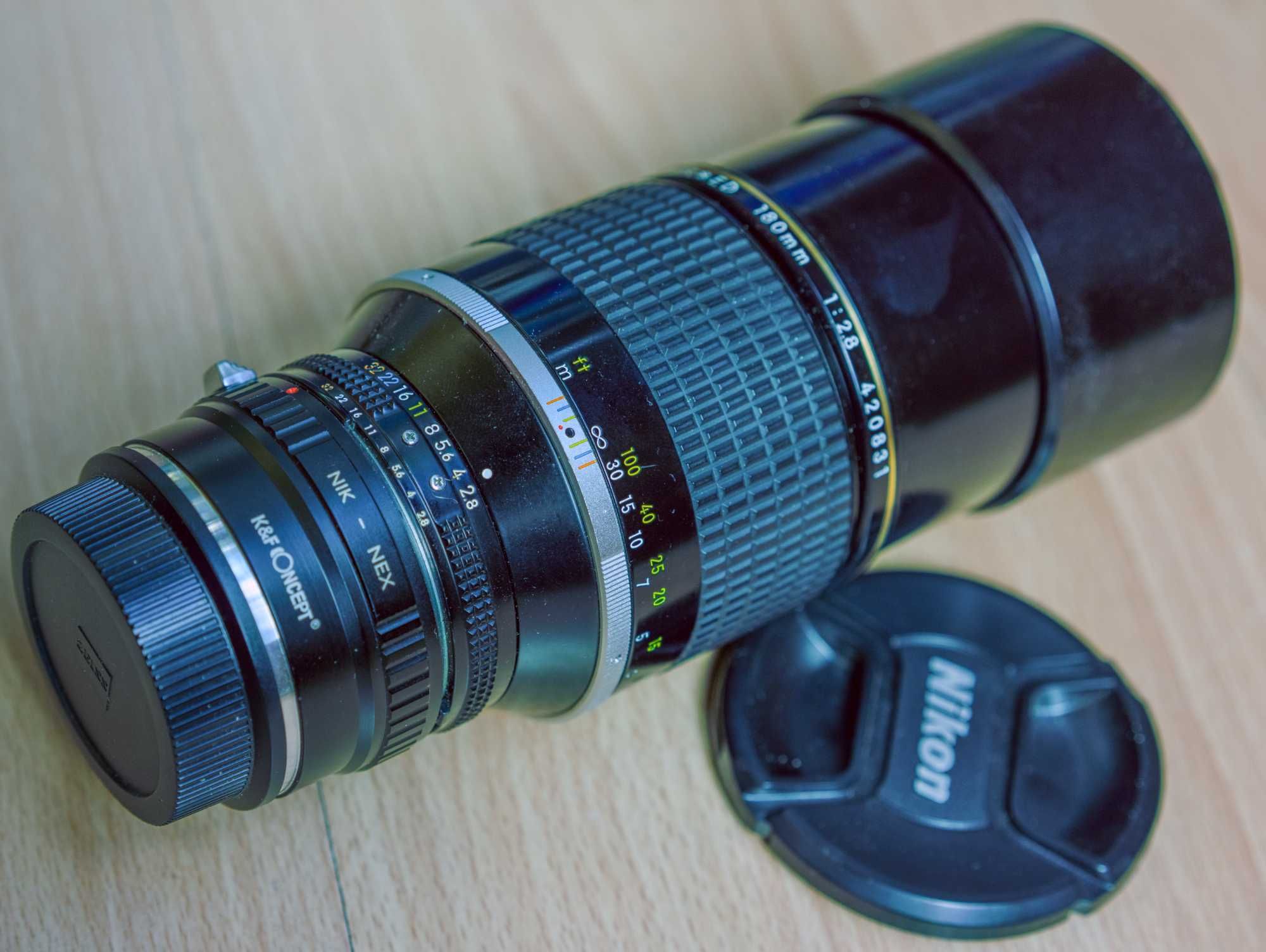 Объектив NIKON NIKKOR 180 мм 1:2.8 ED (AI-S)