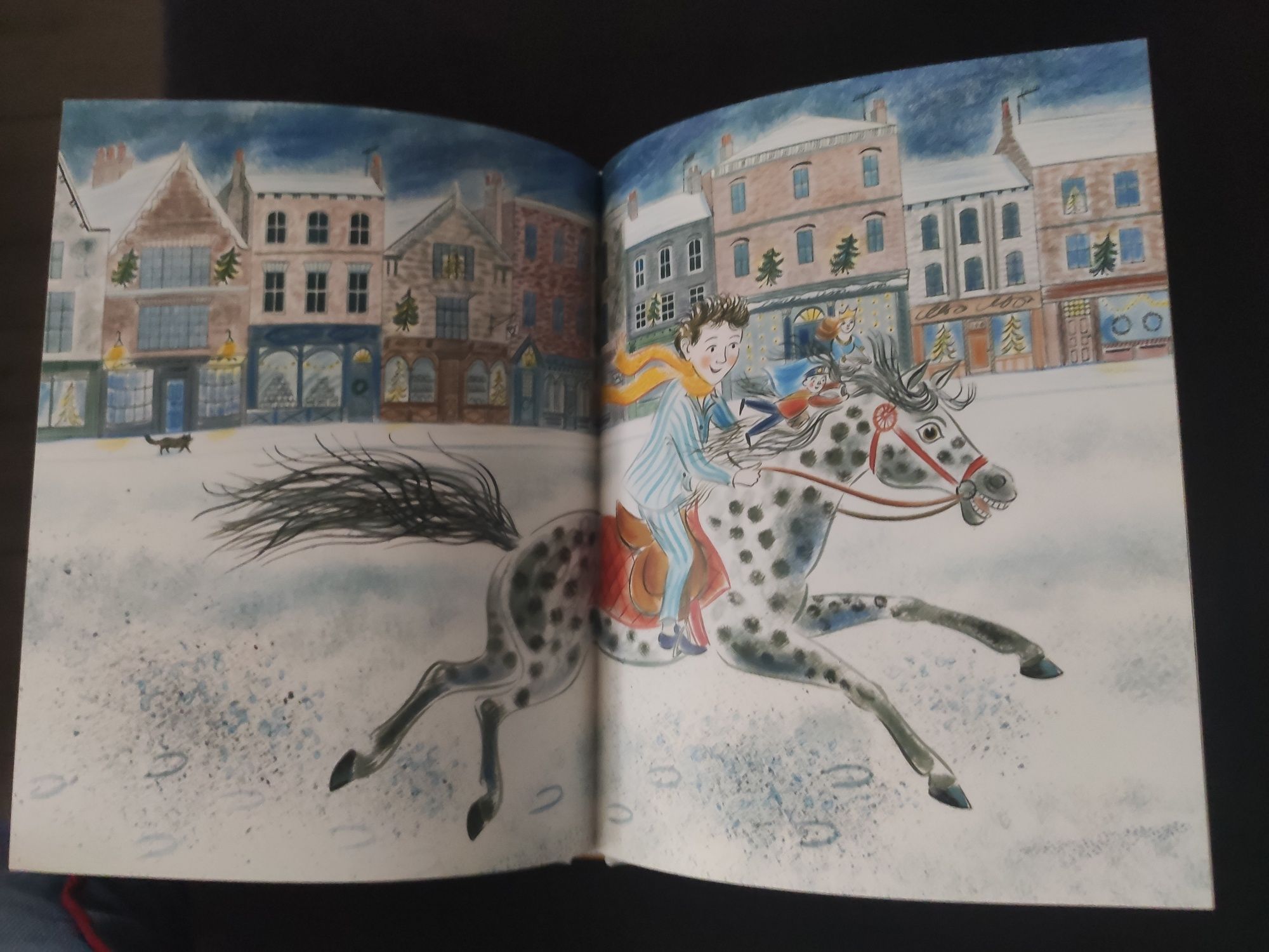 Książka dla dzieci "świąteczne życzenie " Katherine Rundell