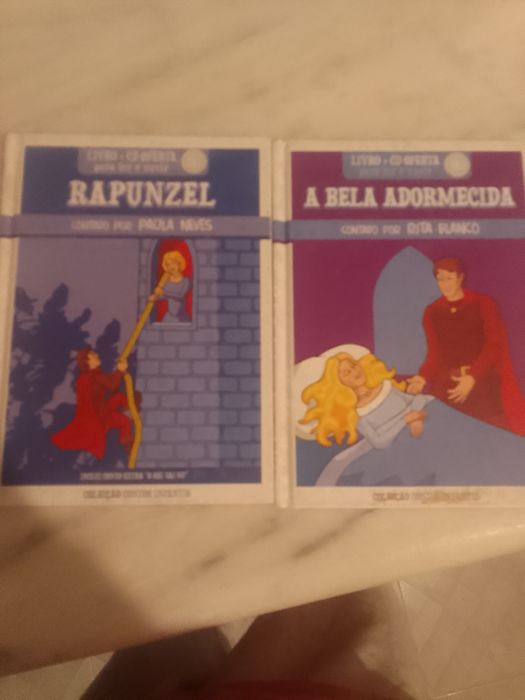 Vendo livros da Rapunzel