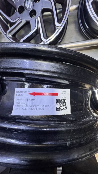 Диски SUZUKI ALTO IGNIS CMS R16 4.100 ET40 57550640