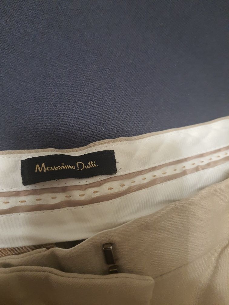 Chinosy cygaretki massimo dutti s/m