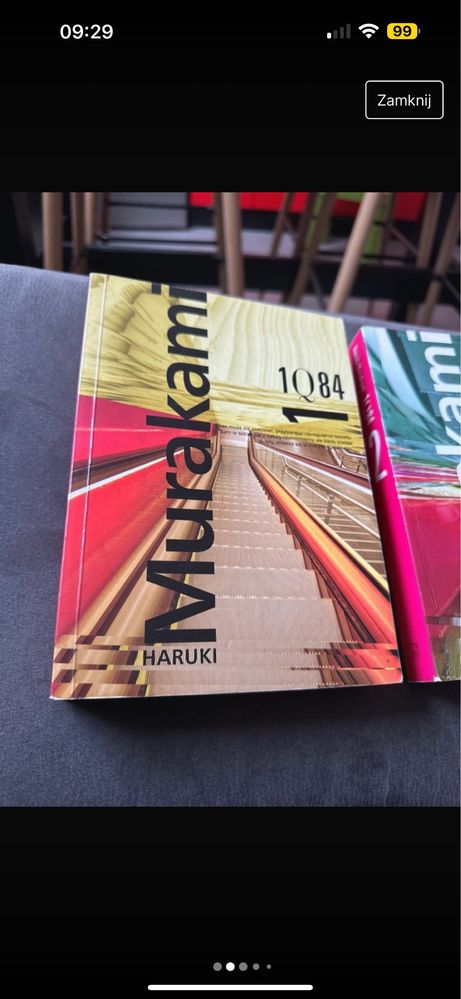 1q84 Murakami komplet tom 1 2 3