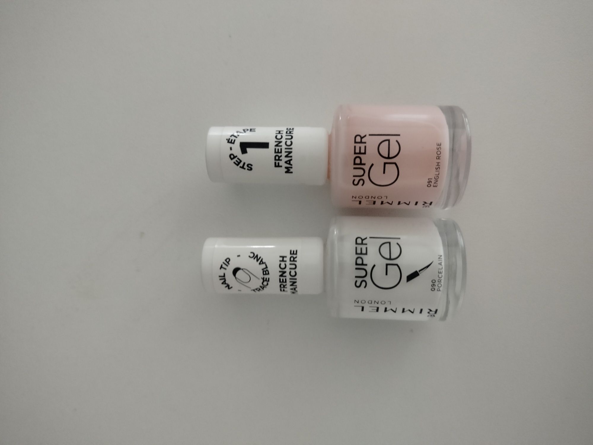 Lakiery do paznokci Rimmel super gel french manicure