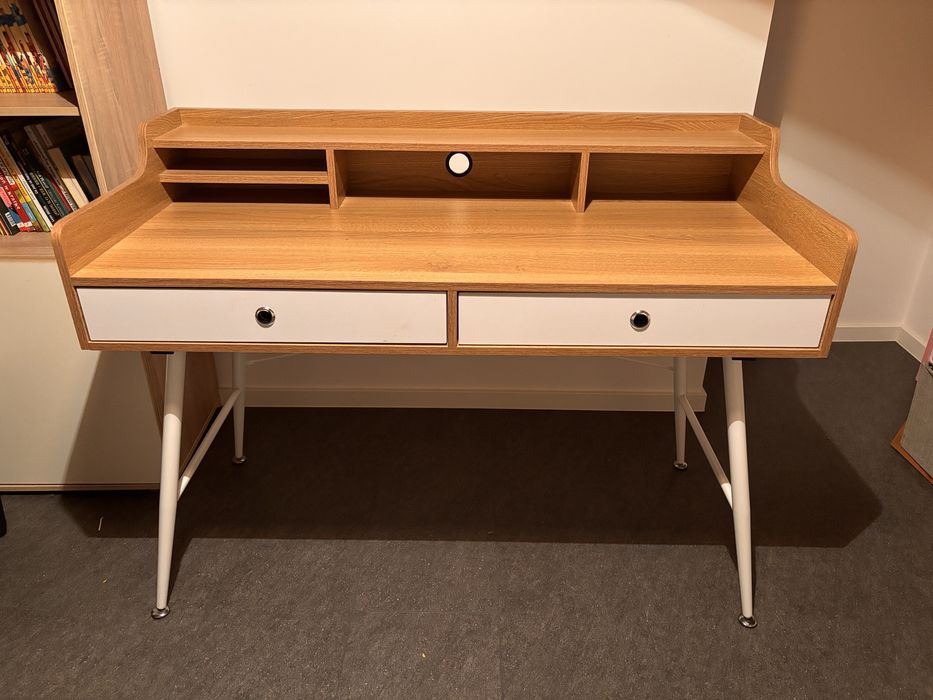 Biurko dziecięce drewniane 120x60