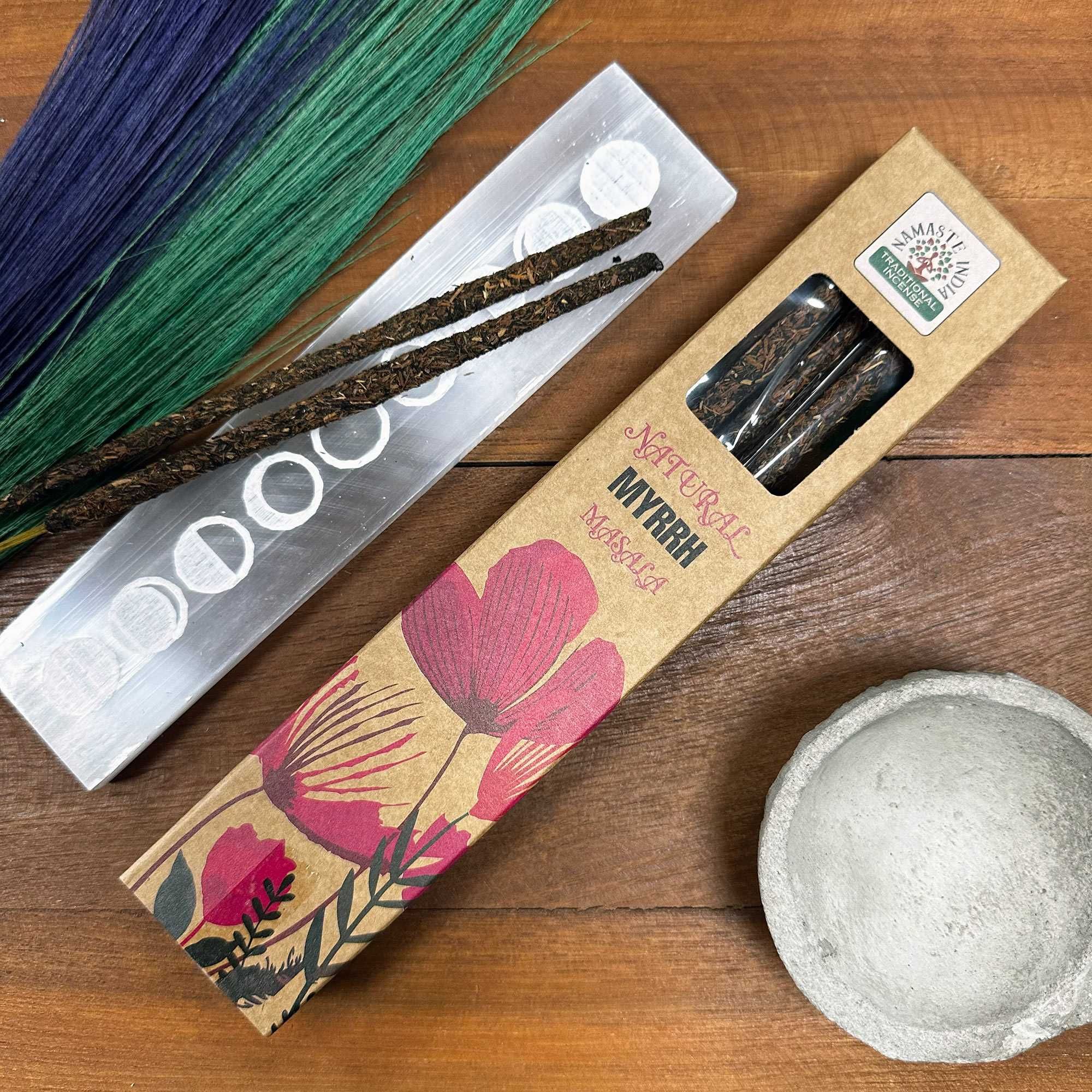 Botaniczne kadzidełka NAMASTE INDIA - myrrh