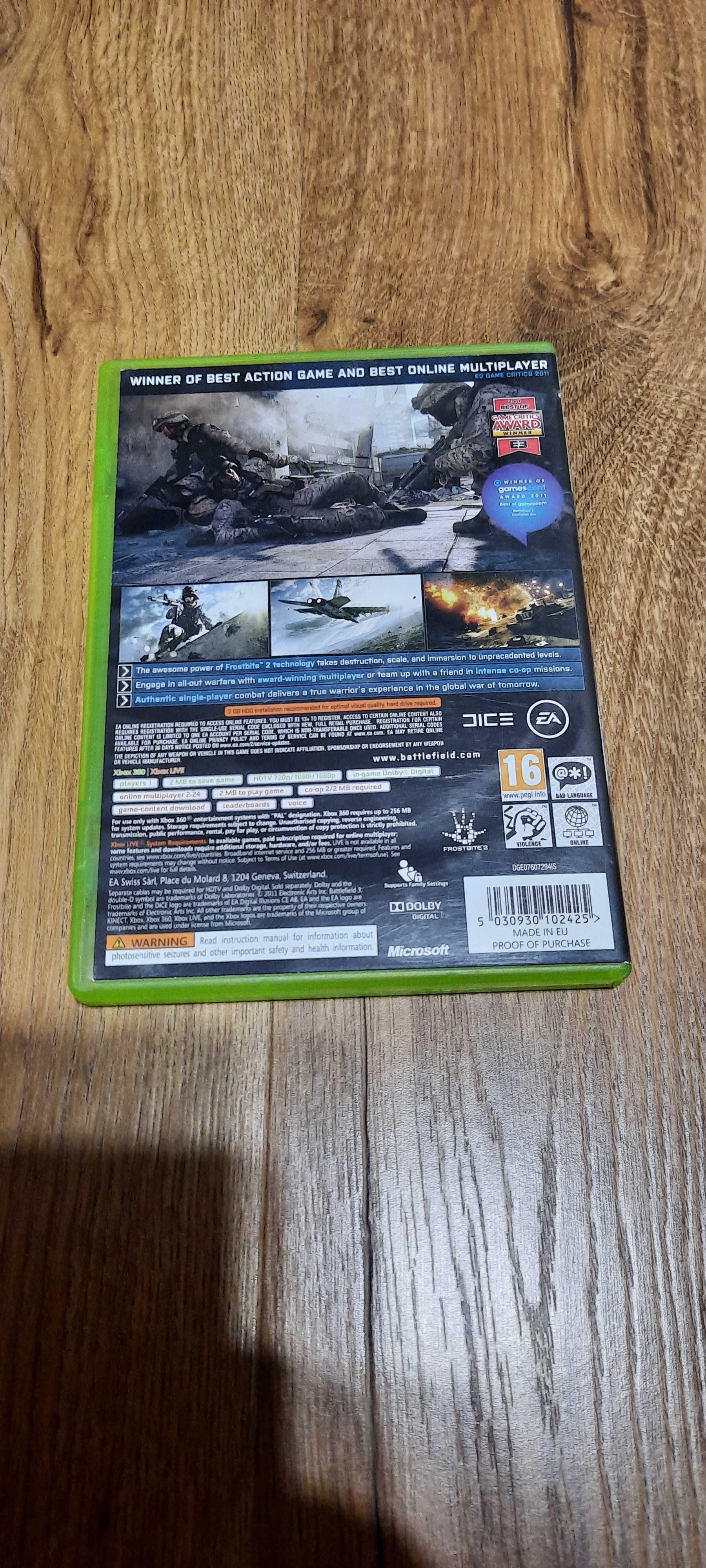 Battlefield 3 Xbox  360
