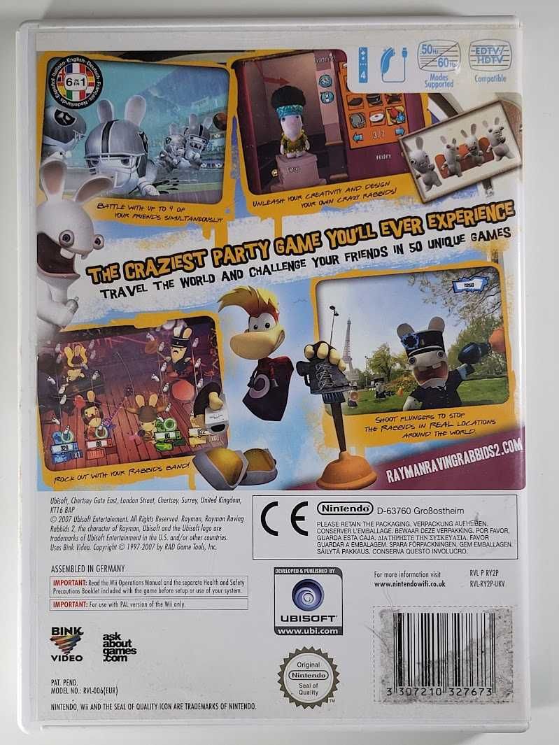 Rayman Raving Rabbids 2 / Gra Nintendo Wii / Skup - Sprzedaż gier
