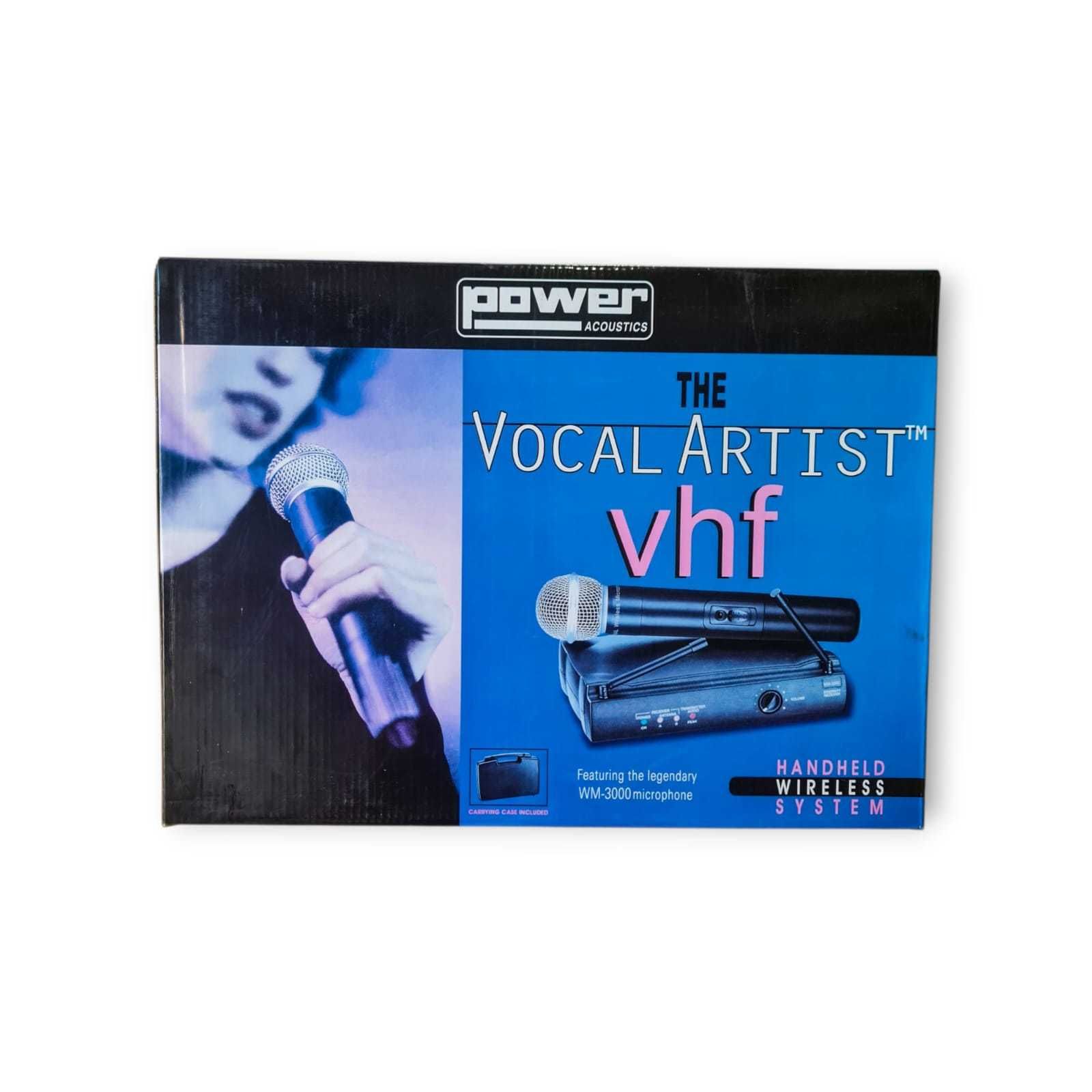 Power Acoustics WM-3000PT (VHF) – Sistema sem fios 1 canal