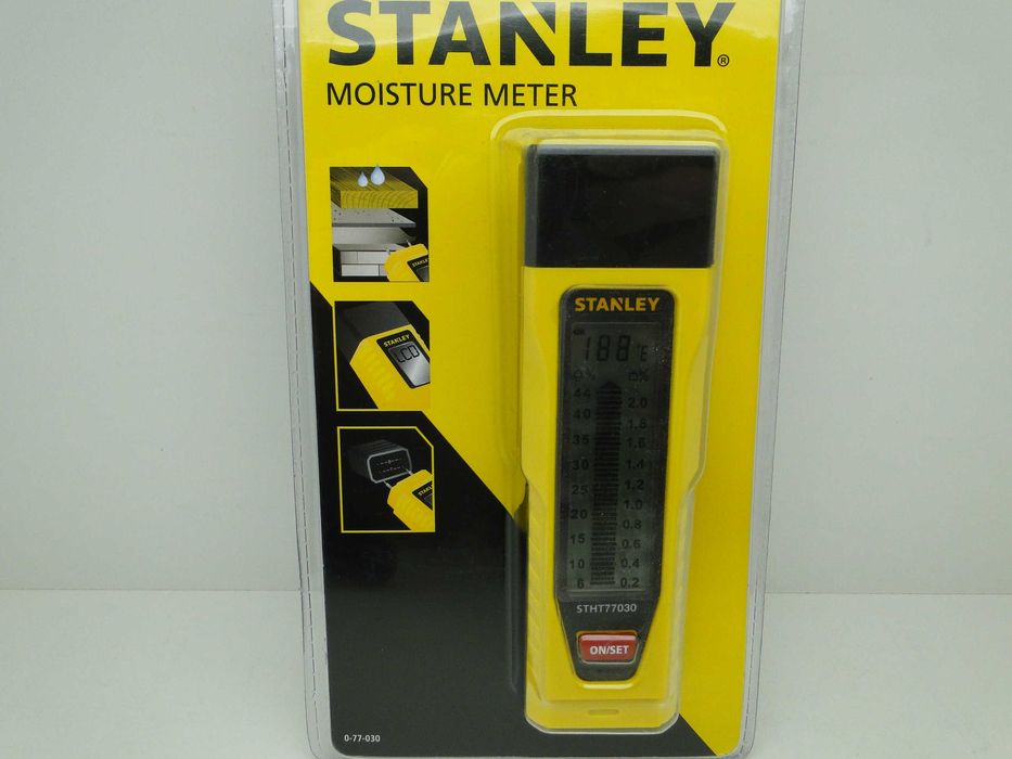 STANLEY 0-77-030, Miernik do pomiaru wilgotności mat budowlanych, Nowy