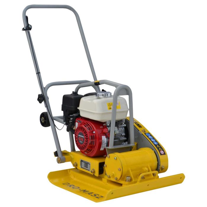 Wynajem zagęszczarka DRO-MASZ 102 kg do gruntu, kostki, asfaltu